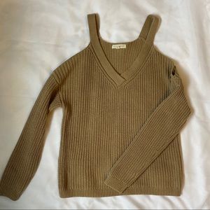 Cold Shoulder Sweater